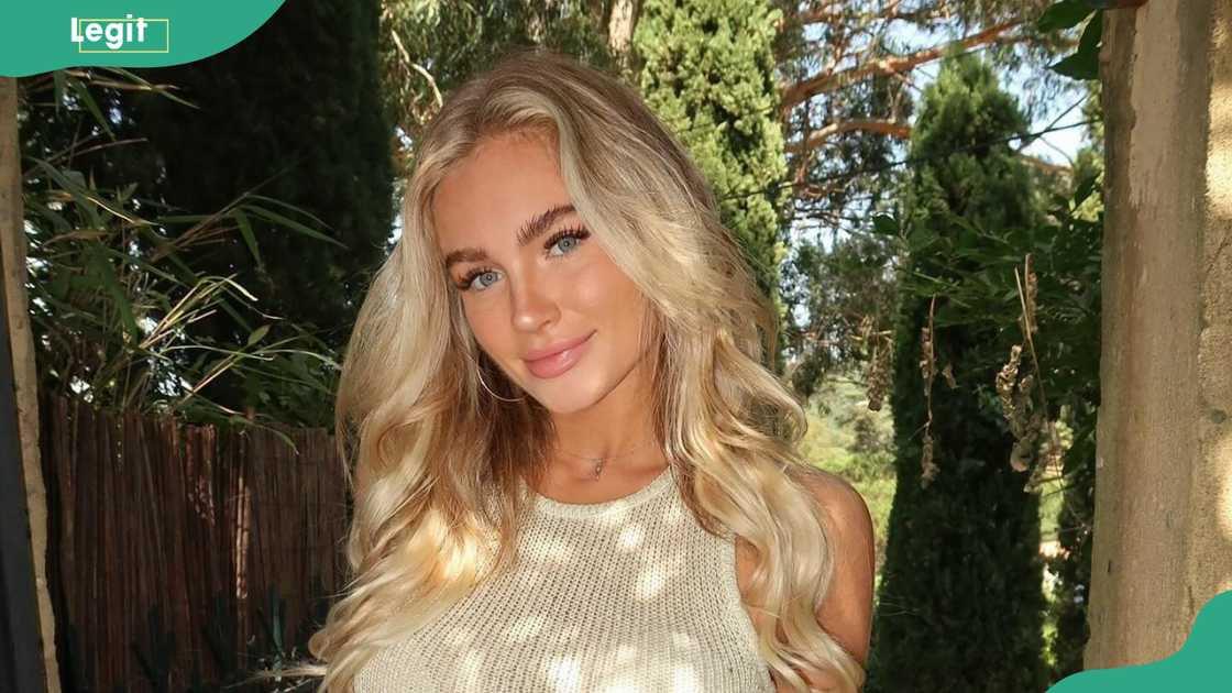 Cassidy Laudano from Love Island at St. Tropez, Côte d'azur