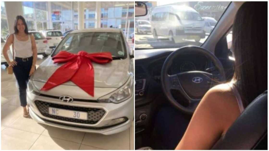 Woman upgrades car months after buying her first one, proud moment Woman upgrades car months after buying her first one, proud moment
