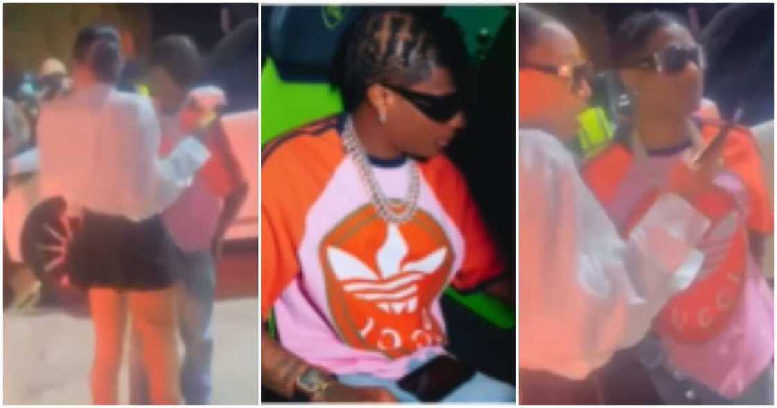 Photos of Wizkid and Lady hanging out at Club Cubana Photos of Wizkid and Lady hanging out at Club Cubana