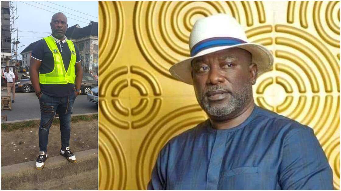 Former Governor Seraike Dickson, Bayelsa state sanitation boss, Bayelsa State Environmental Sanitation Authority, Tolu Amatu, Governor Douye Diri Former Governor Seraike Dickson, Bayelsa state sanitation boss, Bayelsa State Environmental Sanitation Authority, Tolu Amatu, Governor Douye Diri