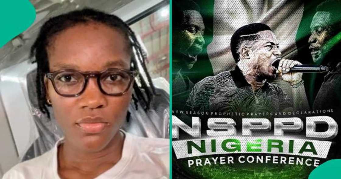 Lady hears unusual testimony at NSPPD prayer conference venue.