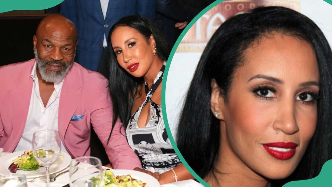 Mike Tyson and his wife Lakiha Spicer Mike Tyson and his wife Lakiha Spicer