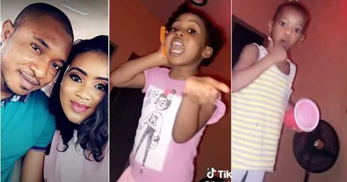 Mum in tears as her children ask about late dad Mum in tears as her children ask about late dad