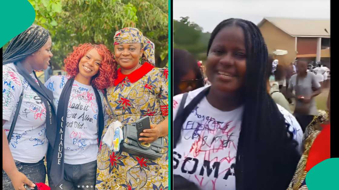 Nigerian mother celebrates daughter’s graduation at ABSU; brings gifts and cake; emotional moment goes viral on TikTok; daughter enters and graduates university a v!rgin. Nigerian mother celebrates daughter’s graduation at ABSU; brings gifts and cake; emotional moment goes viral on TikTok; daughter enters and graduates university a v!rgin.