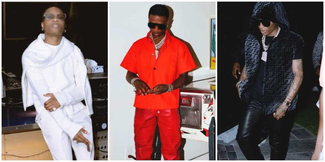 Photos of Wizkid.