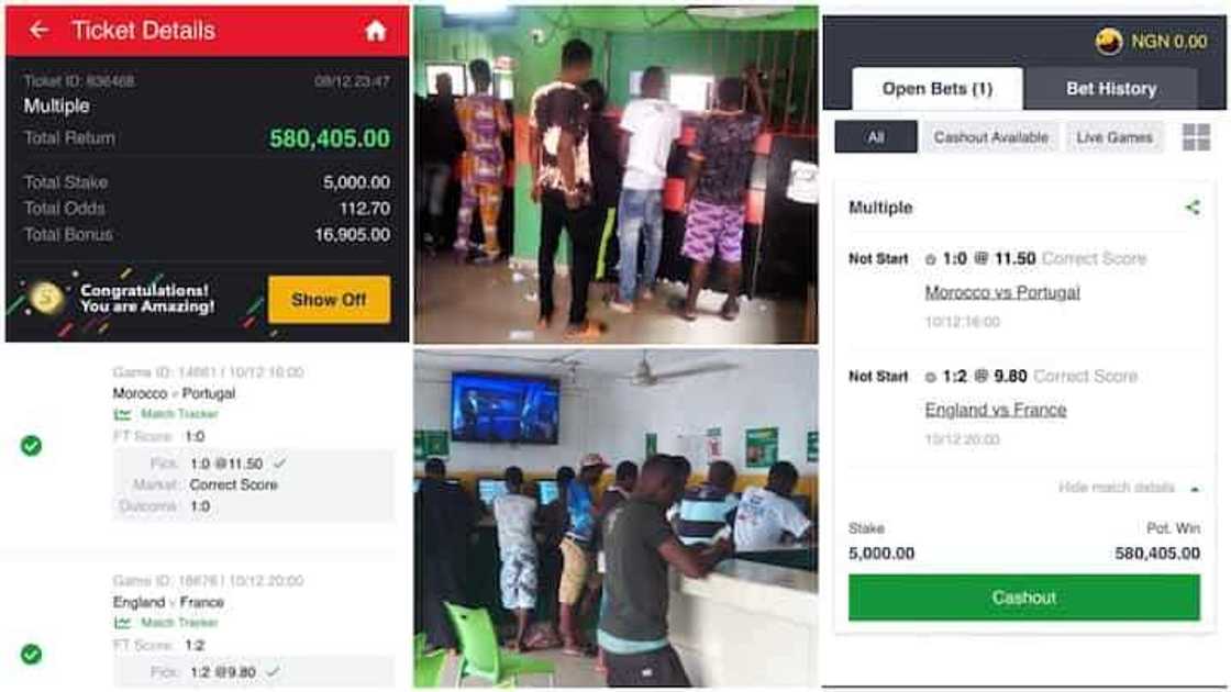 Yadda 'yan Najeriya suka kwashi garabasar caca Yadda 'yan Najeriya suka kwashi garabasar caca