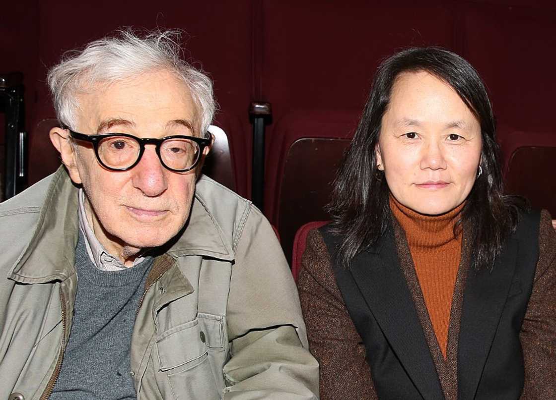 Woody Allen and Soon-Yi Previn Allen pose for a photo Woody Allen and Soon-Yi Previn Allen pose for a photo