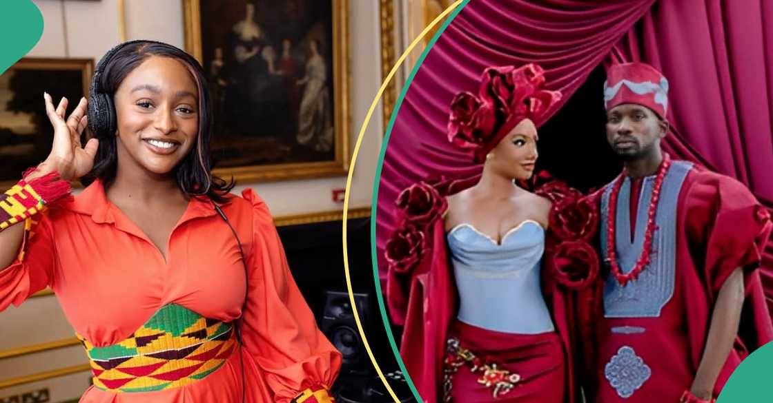 DJ Cuppy uses Temi's wedding to highlight the beauty of marriage
