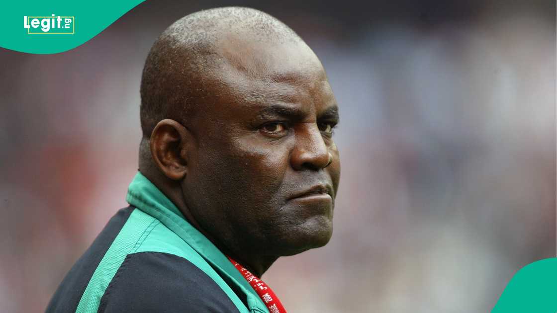 Christian Chukwu, Super Eagles, Nigeria, Olympic Stadium, Rades, Tunisia, AFCON 2004. Christian Chukwu, Super Eagles, Nigeria, Olympic Stadium, Rades, Tunisia, AFCON 2004.