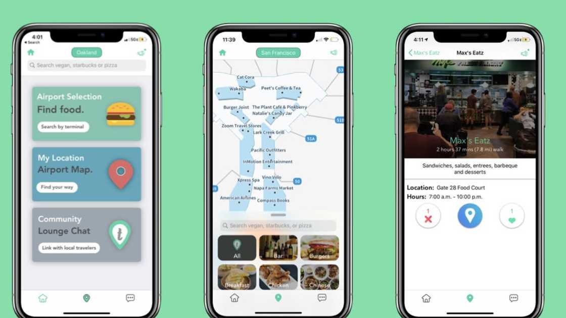 Trippie application screenshots.