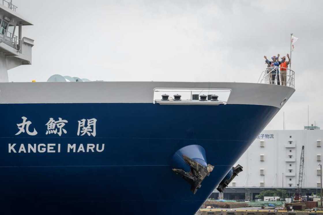 The 9,300-tonne vessel set off this week from western Japan, bigger, better and more modern than its recently retired predecessor The 9,300-tonne vessel set off this week from western Japan, bigger, better and more modern than its recently retired predecessor