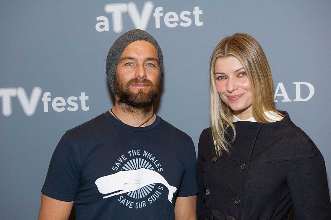 Antony Starr and actress Ivana Milicevic attend the 'Banshee' event in 2016 Antony Starr and actress Ivana Milicevic attend the 'Banshee' event in 2016