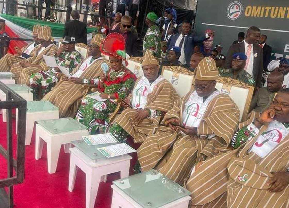 Wurin kamfe a Oyo. Wurin kamfe a Oyo.