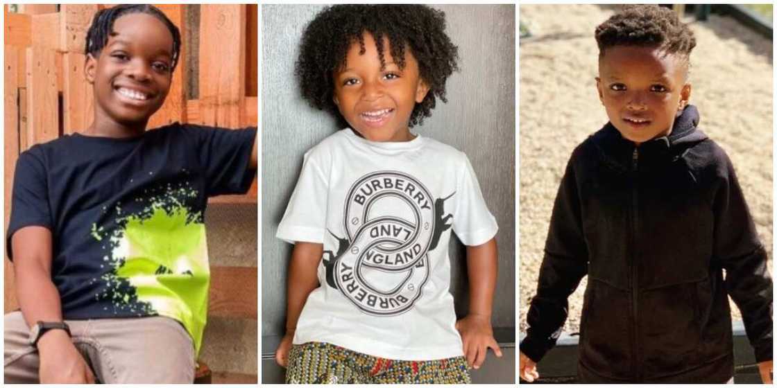 Starboy gang: Wizkid's sons Zion and Ayo celebrate their older brother Tife on his birthday Starboy gang: Wizkid's sons Zion and Ayo celebrate their older brother Tife on his birthday