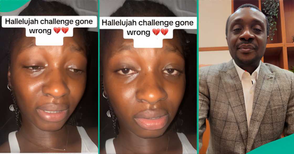 Lady cries as she narrates why she missed Hallelujah challenge