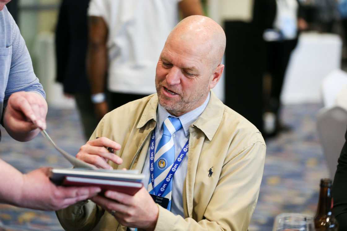 Former Coventry City player David Busst before the Sky Bet Championship match