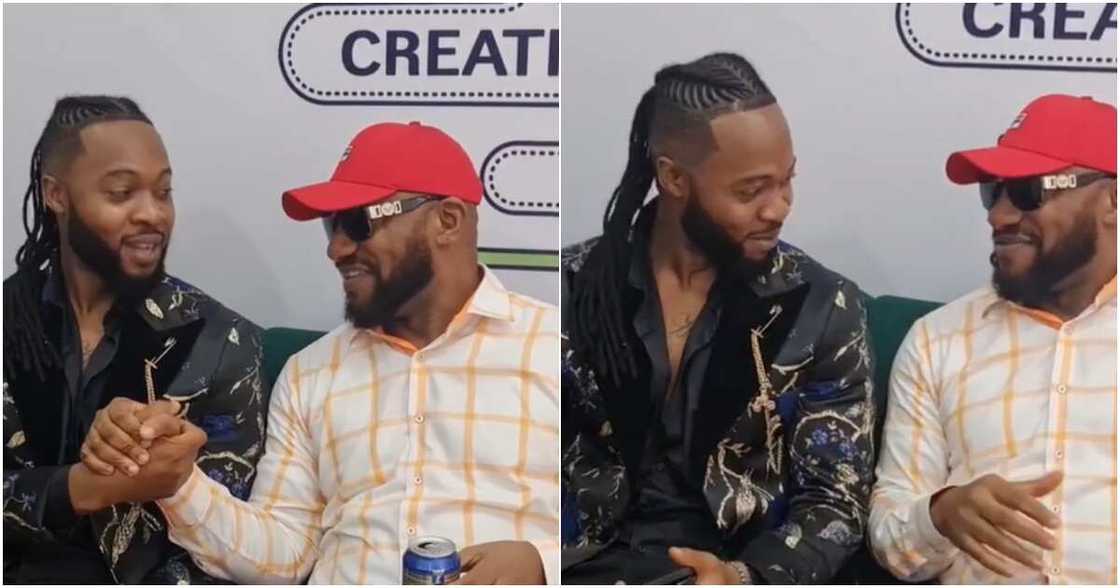 Yul Edochie and Flavour Yul Edochie and Flavour