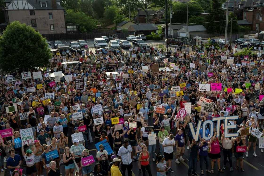 Missouri on Friday became the first state to impose a ban on abortions after the Supreme Court overturned Roe