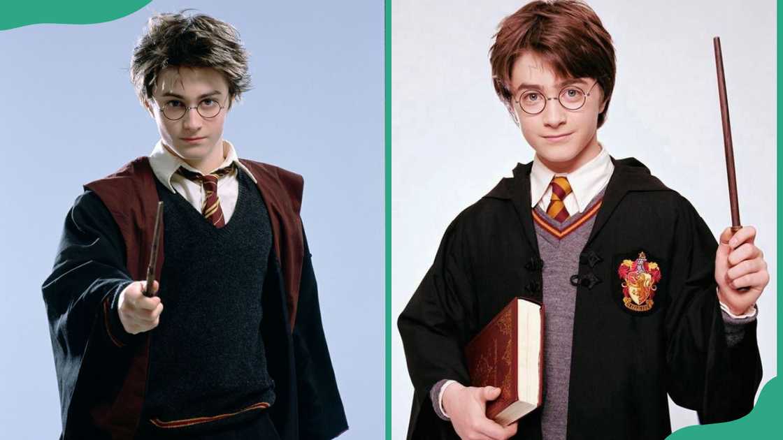 Harry Porter posing for photos