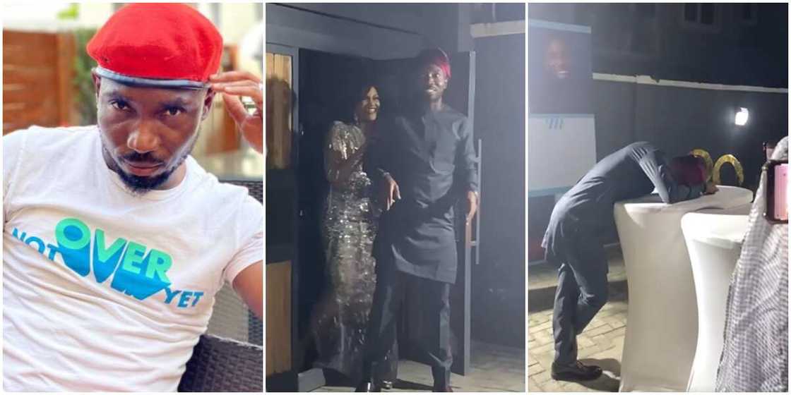 Timi Dakolo at 40: Friends surprise singer with birthday dinner Timi Dakolo at 40: Friends surprise singer with birthday dinner