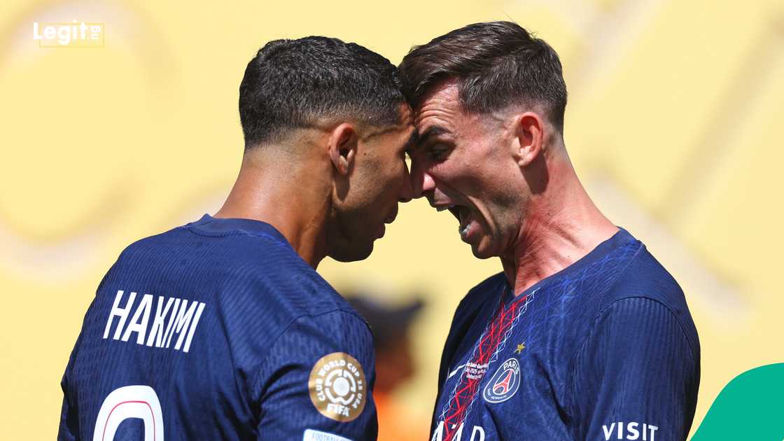 Fabian Ruiz, Paris Saint-Germain, Achraf Hakimi, FIFA, USA. Fabian Ruiz, Paris Saint-Germain, Achraf Hakimi, FIFA, USA.