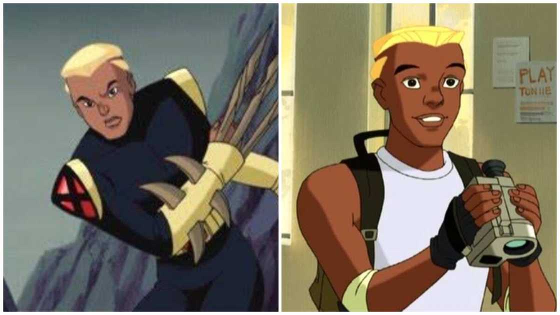 black male cartoon characters