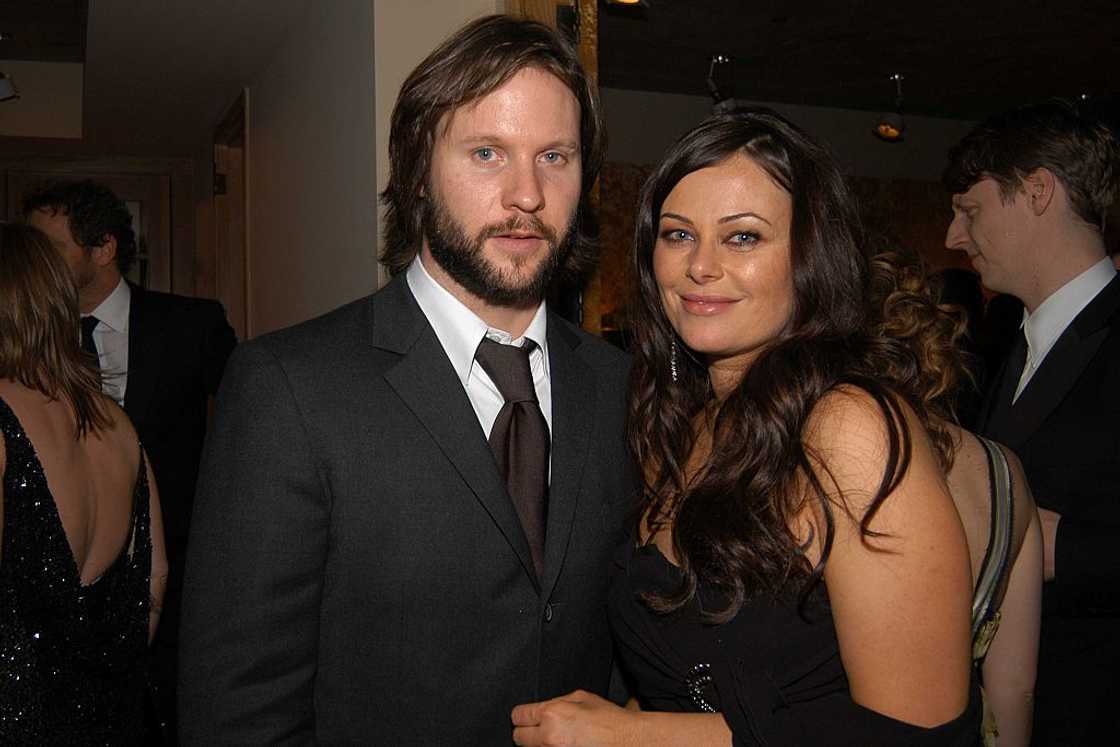 Laurence Penry-Jones and Polly Walker attend an event at The Beverly Hilton Laurence Penry-Jones and Polly Walker attend an event at The Beverly Hilton