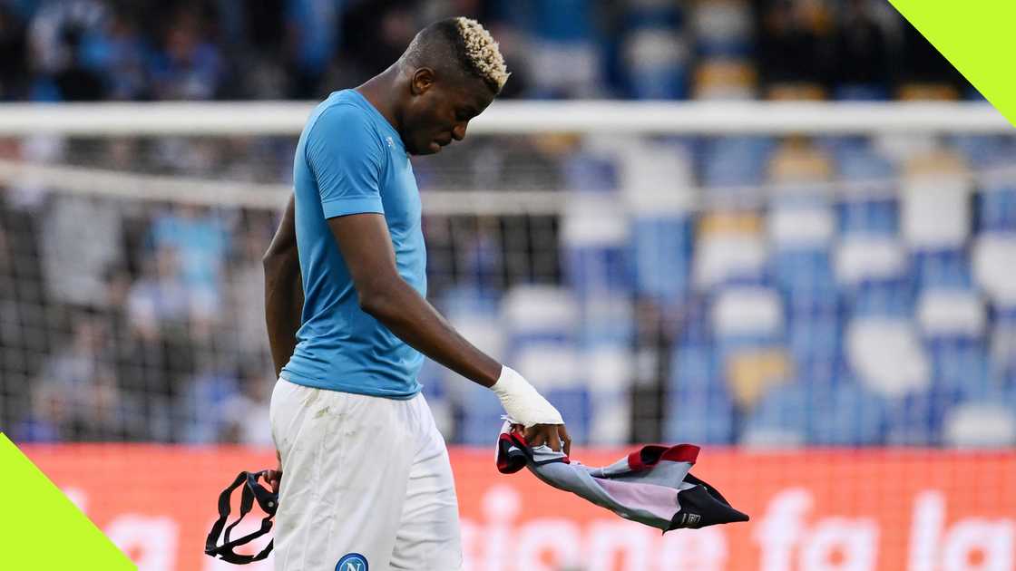 Victor Osimhen has been told to apologise to Finidi George Victor Osimhen has been told to apologise to Finidi George