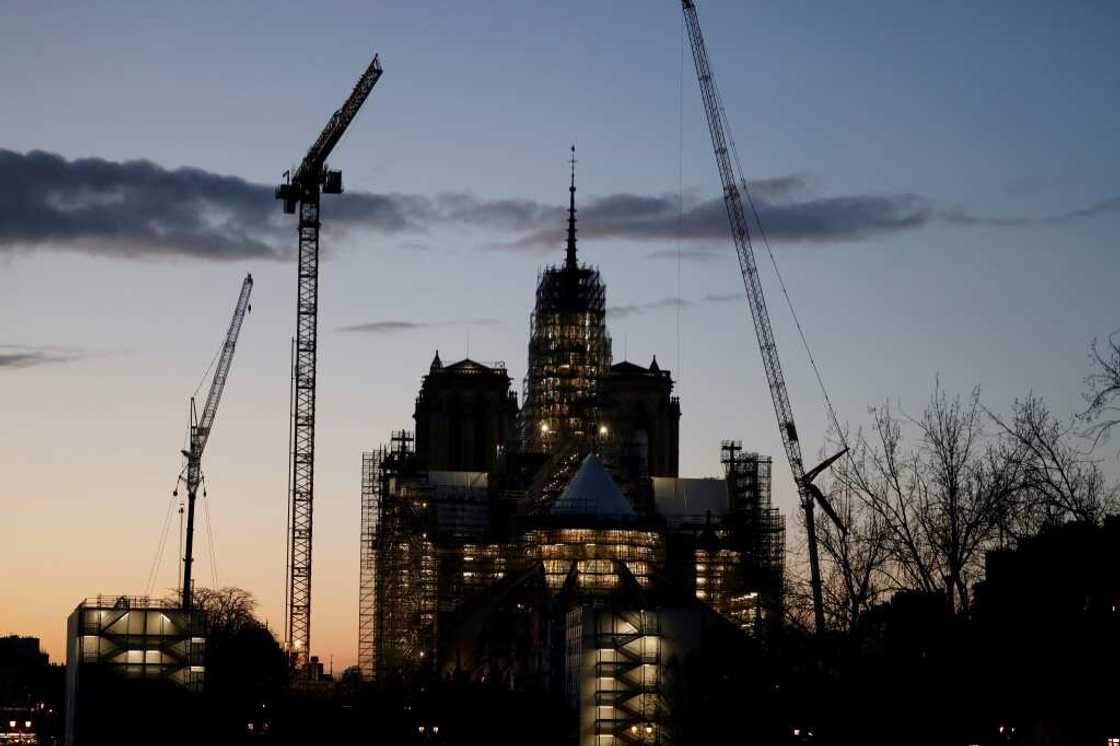 The spire is to be fully visible in the summer