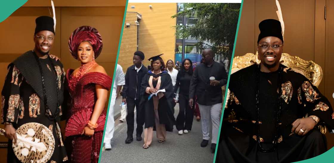 Obi Cubana celebrates woman arsenic she bags master’s from overseas varsity Obi Cubana celebrates woman arsenic she bags master’s from overseas varsity
