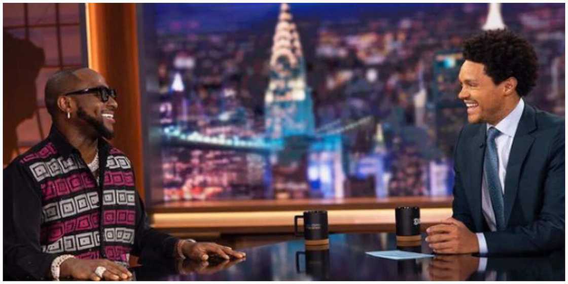 Davido on Trevor Noah Davido on Trevor Noah