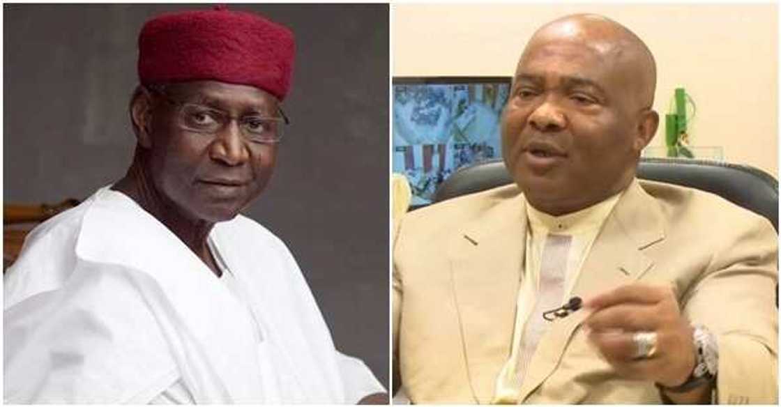 Gwamna Uzodinma zai sauya sunan jami'ar jiharsa da na marigayi Abba Kyari Gwamna Uzodinma zai sauya sunan jami'ar jiharsa da na marigayi Abba Kyari