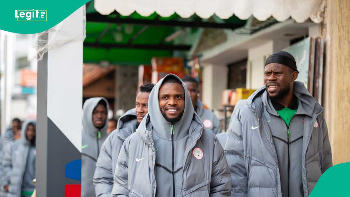 Super Eagles of Nigeria and Morocco’s Atlas Lions face off in AFCON 2025 semifinal at Prince Moulay Abdellah Stadium.