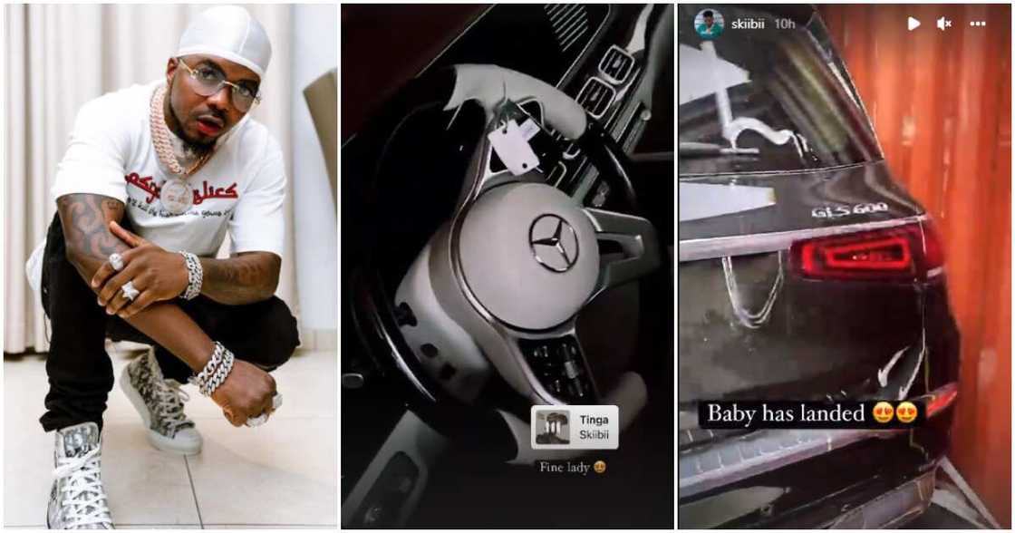 Singer Skiibii buys Maybach Singer Skiibii buys Maybach