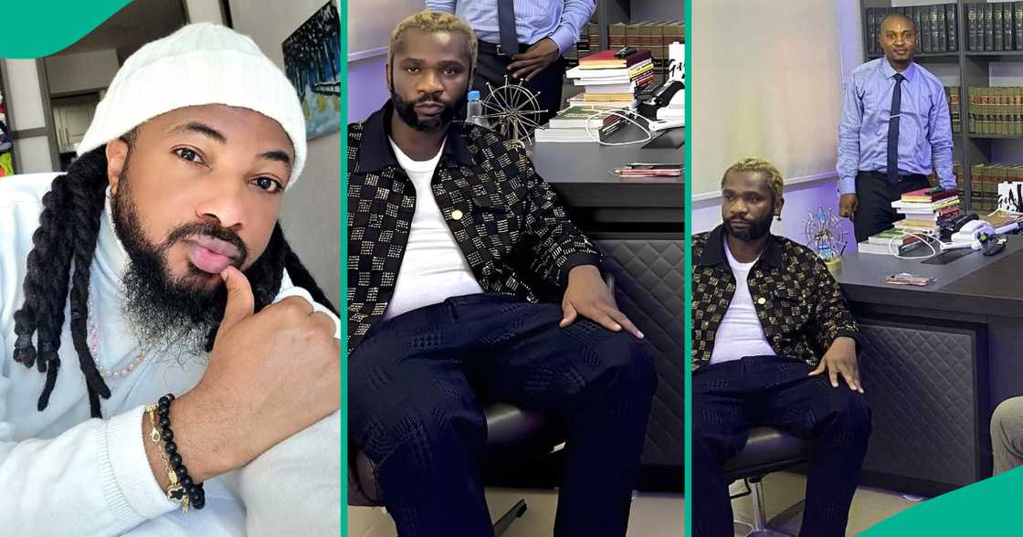 Man in America shares things he noticed about Speed Darlington's eyes months after his detention for defaming Burna Boy. Man in America shares things he noticed about Speed Darlington's eyes months after his detention for defaming Burna Boy.