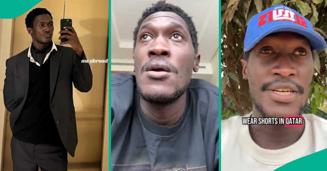 Man opens up as he returns home empty-handed after working abroad for years Man opens up as he returns home empty-handed after working abroad for years