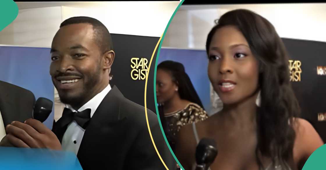 OC Ukeje, Osas Ighodaro at the inaugural AMVCA edition OC Ukeje, Osas Ighodaro at the inaugural AMVCA edition