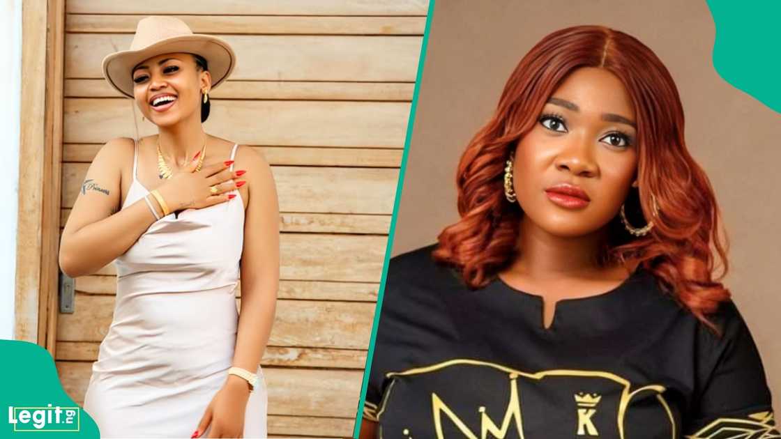 Regina Daniels receives unexpected gifts from Mercy Johnson and shares her intense joy with fans on her social media pages Regina Daniels receives unexpected gifts from Mercy Johnson and shares her intense joy with fans on her social media pages