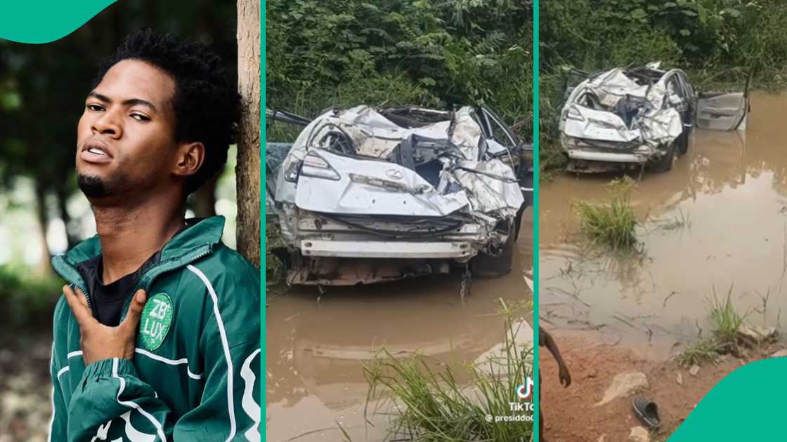 Comedian Sanku dies in a car accident in Oyo state. Comedian Sanku dies in a car accident in Oyo state.