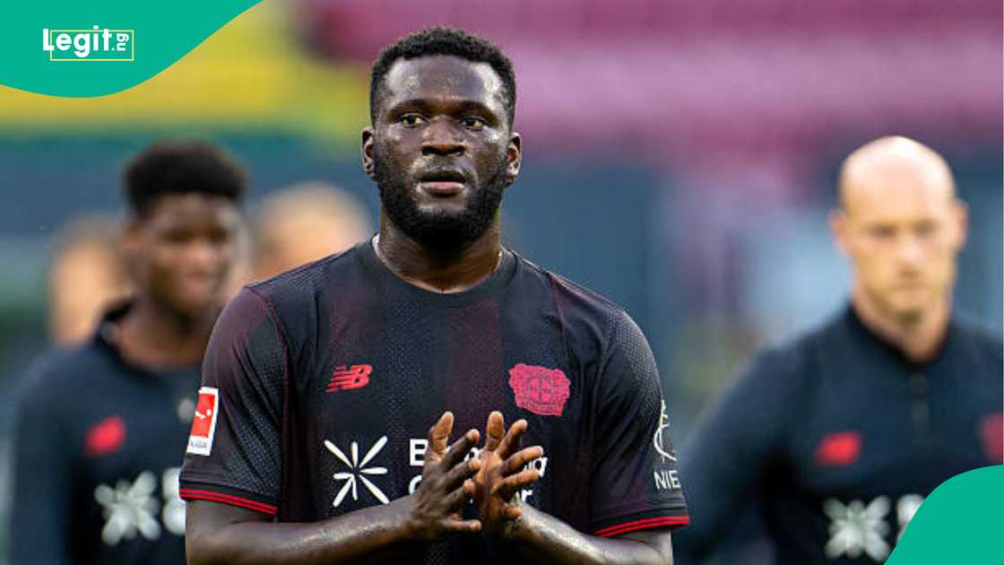 Victor Boniface, Bayer Leverkusen, VeryDarkMan, VDM, Bundesliga Victor Boniface, Bayer Leverkusen, VeryDarkMan, VDM, Bundesliga