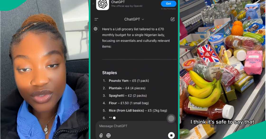 UK-based Nigerian lady uses ChatGPT to create grocery list