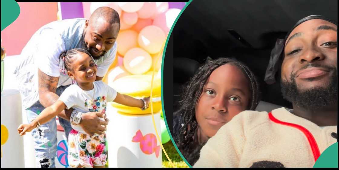 Davido and daughter Hailey