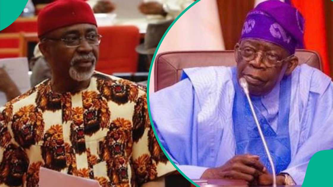 Sanata Abaribe ya soki masu goyon bayan Tinubu Sanata Abaribe ya soki masu goyon bayan Tinubu