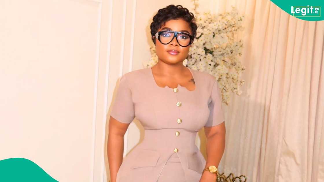 Bimbo Ademoye tells followers to be guided after receiving backlash, explains how her giveaway system works Bimbo Ademoye tells followers to be guided after receiving backlash, explains how her giveaway system works