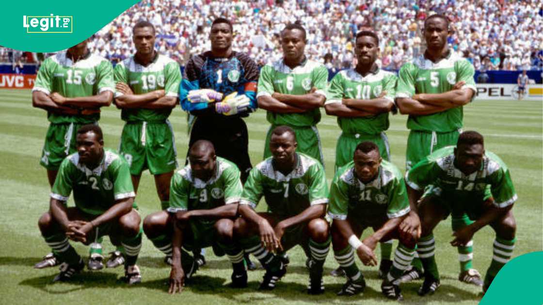 Austin Jay-Jay Okocha, Peter Rufai, Super Eagles, Nigeria, 1994 FIFA World Cup.