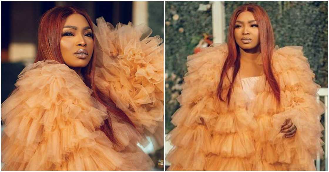 Halima Abubakar advises ladies not to sleep with people's husbands like she did. Halima Abubakar advises ladies not to sleep with people's husbands like she did.