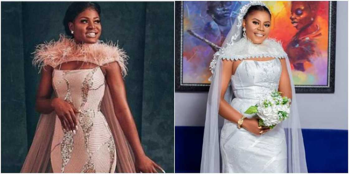 A beautiful bride and BBNaija Alex A beautiful bride and BBNaija Alex