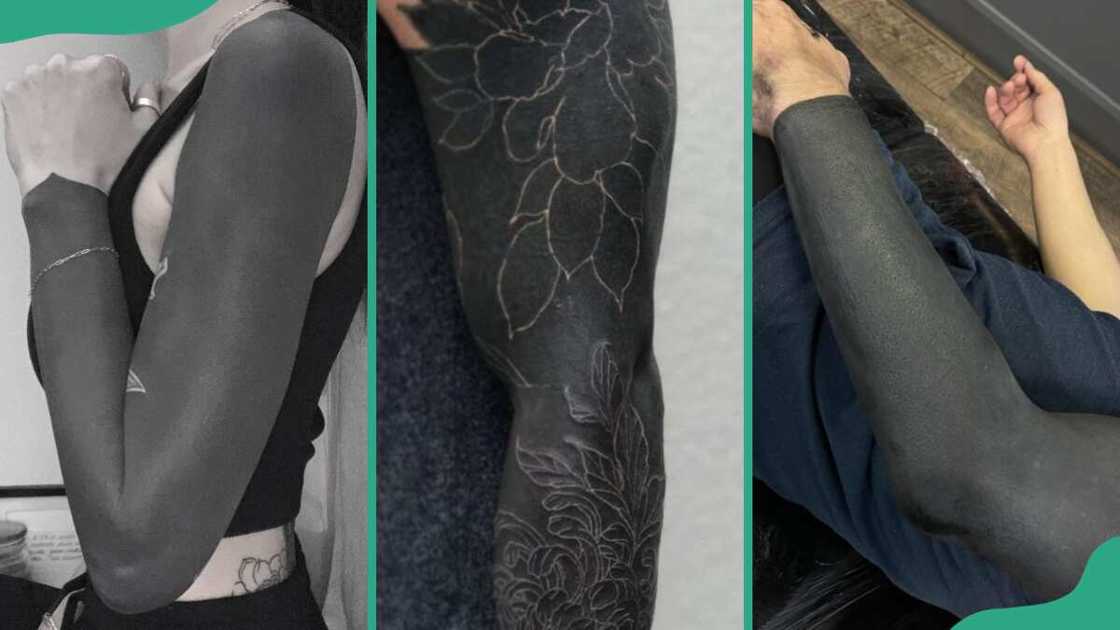 Blackout tattoos Blackout tattoos