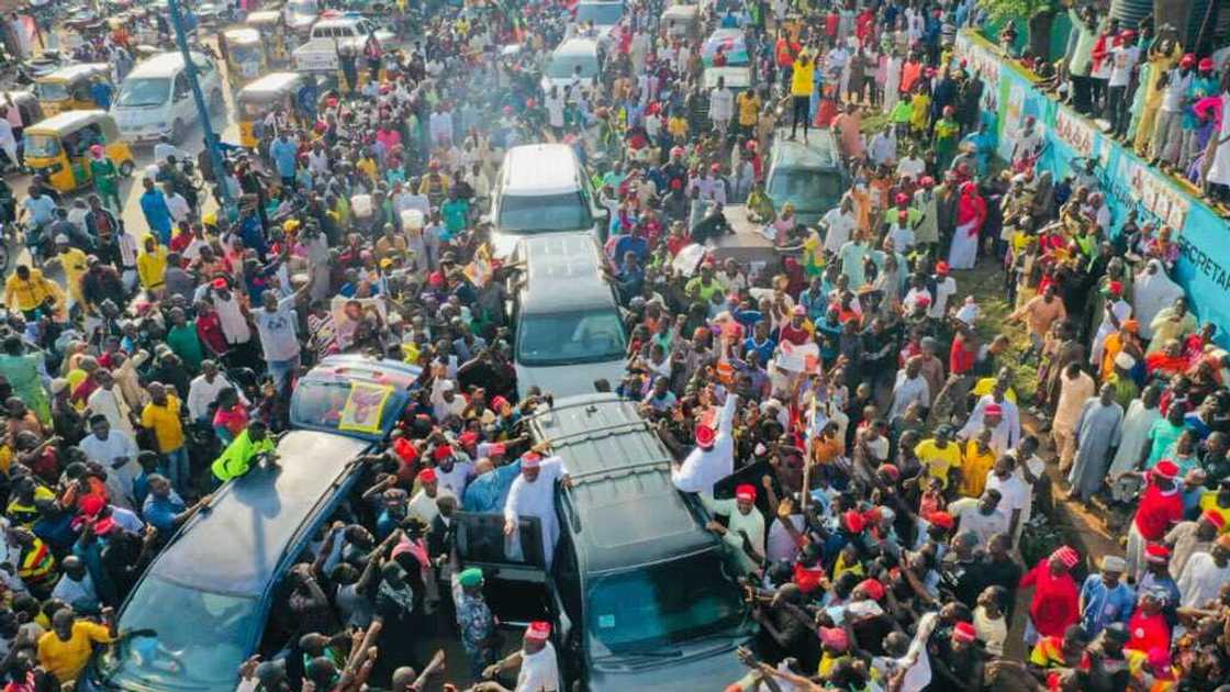 Kwankwaso a Nasarawa.