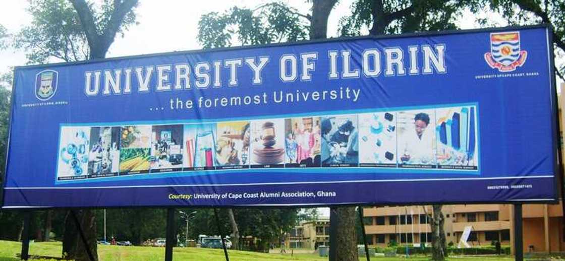 A final year student has been expelled from the University of Ilorin for allegedly writing an exam for his girlfriend